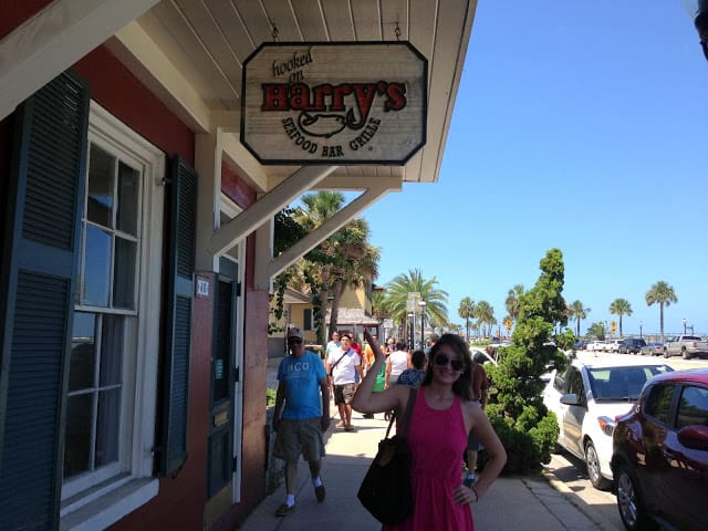 Harry's Seafood Bar Grille in St Augustine, Florida