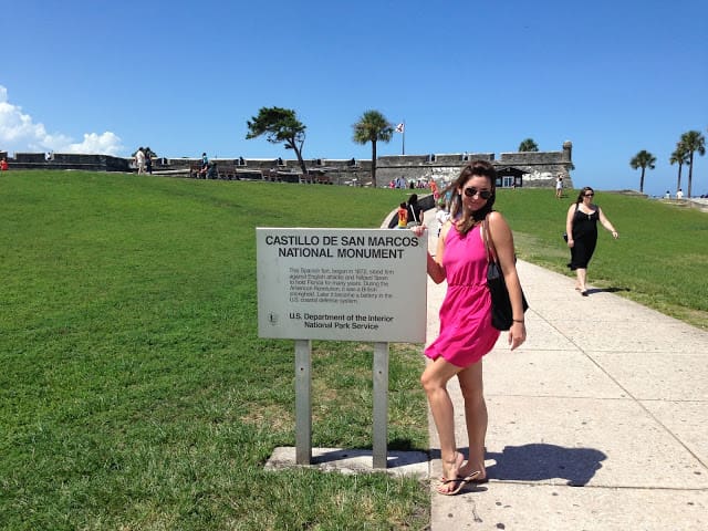 The Castillo de San Marco in St Augustine, FL