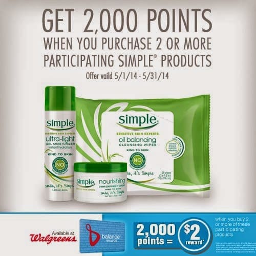 Simple Skin Care Products at Walgreens