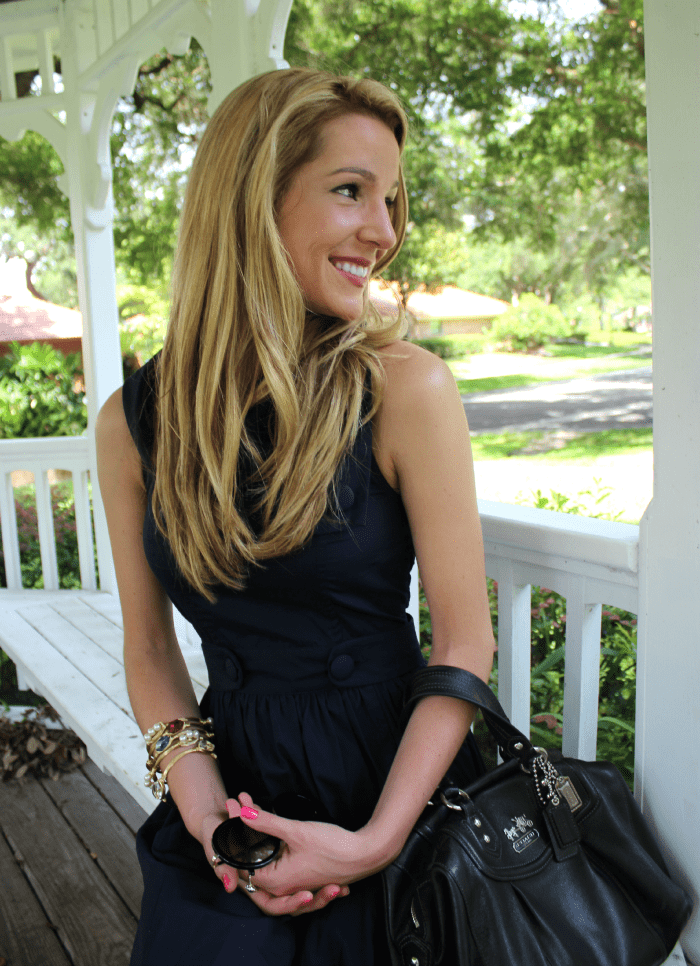 Jackie O-inspired 4th of July OOTD Jackie O, eShakti, Prep, OOTD