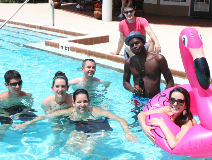 Cute summer pool party ideas from my annual pool party