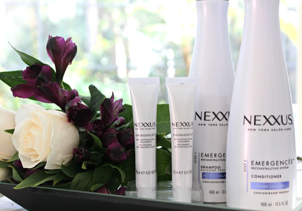 An honest review of the Nexxus Emergencee line by a former pageant girl, Nexxus Emergencee Review by southern fashion blogger Stephanie Ziajka from Diary of a Debutante