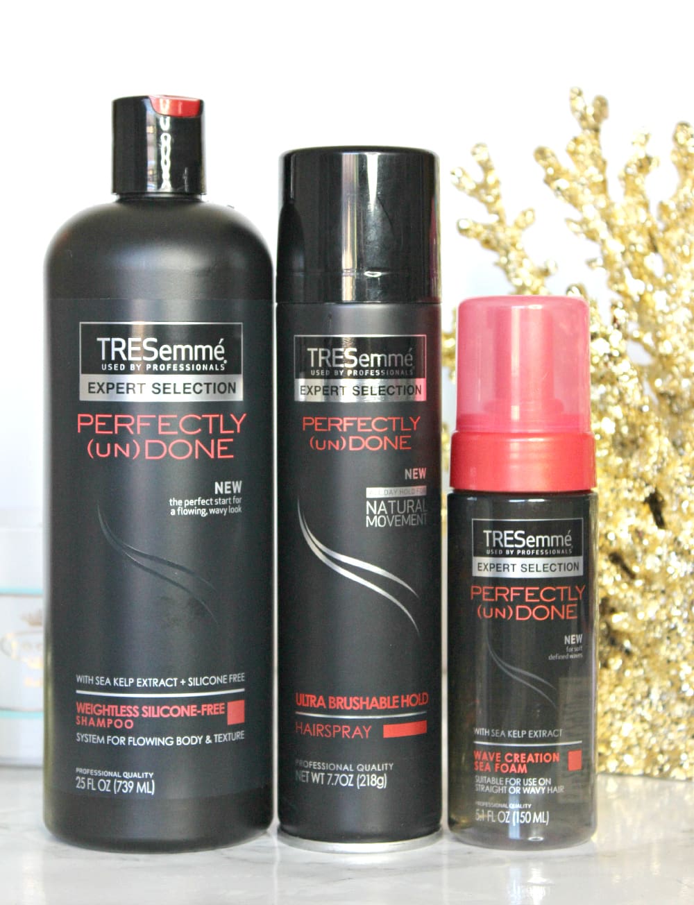 TRESemme, TRESemme Perfectly Undone, New Look, Holiday Beauty, Stephanie Ziajka, Diary of a Debutante