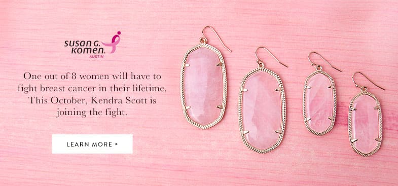 Kendra Gives Back, Kendra Scott, Breast Cancer Awareness Month, Breast Cancer Awareness, Rose Quartz, Stephanie Ziajka, Diary of a Debutante
