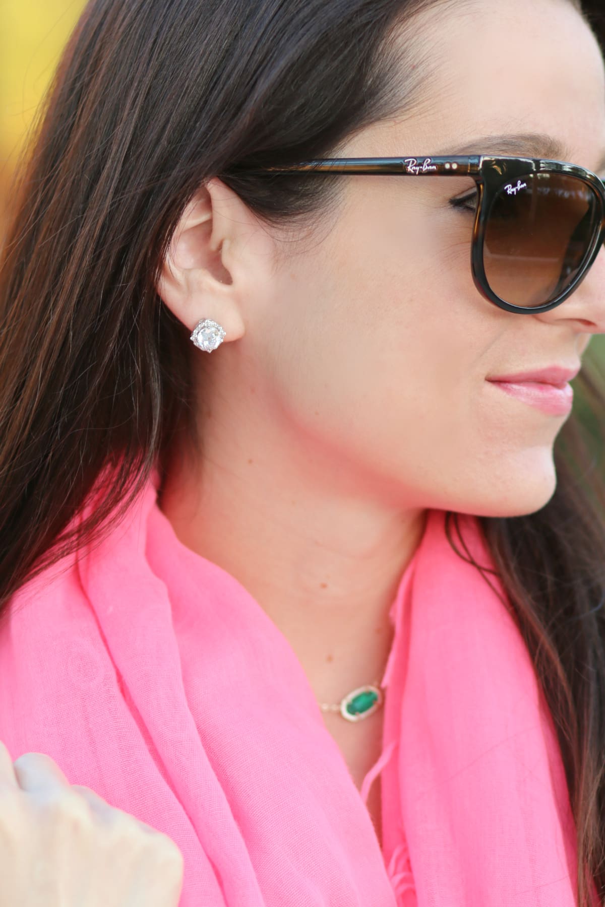 Fall Fashion, Pink Scarf, Live Radiantly, Kendra Scott, Stephanie Ziajka, Diary of a Debutante