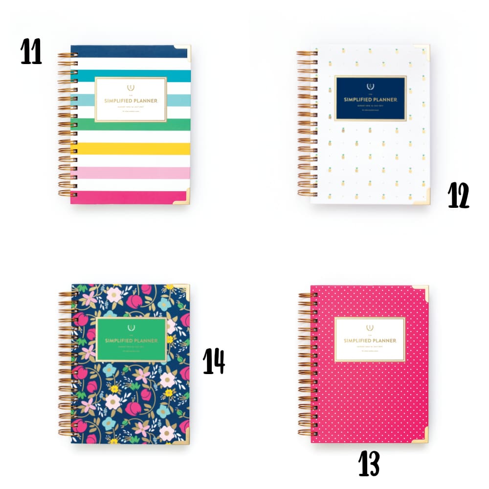 2016 planners, simplified planners, the simplified planner, emily ley simplified planner, stephanie ziajka, diary of a debutante