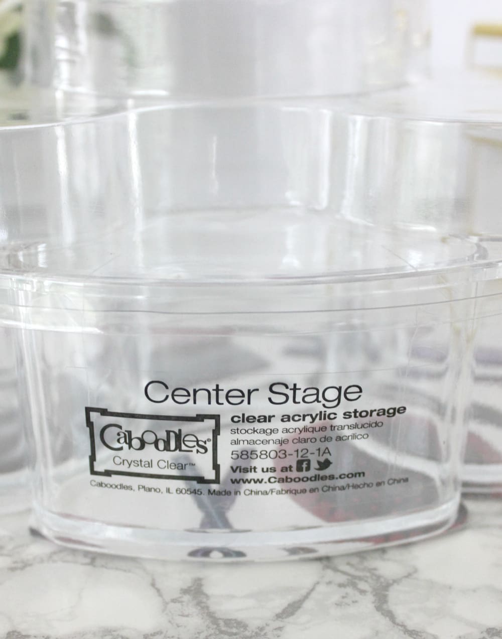 Caboodles, Caboodle Storage, Caboodles Acrylic Cosmetic Organizer, Bathroom Organization, Stephanie Ziajka, Diary of a Debutante
