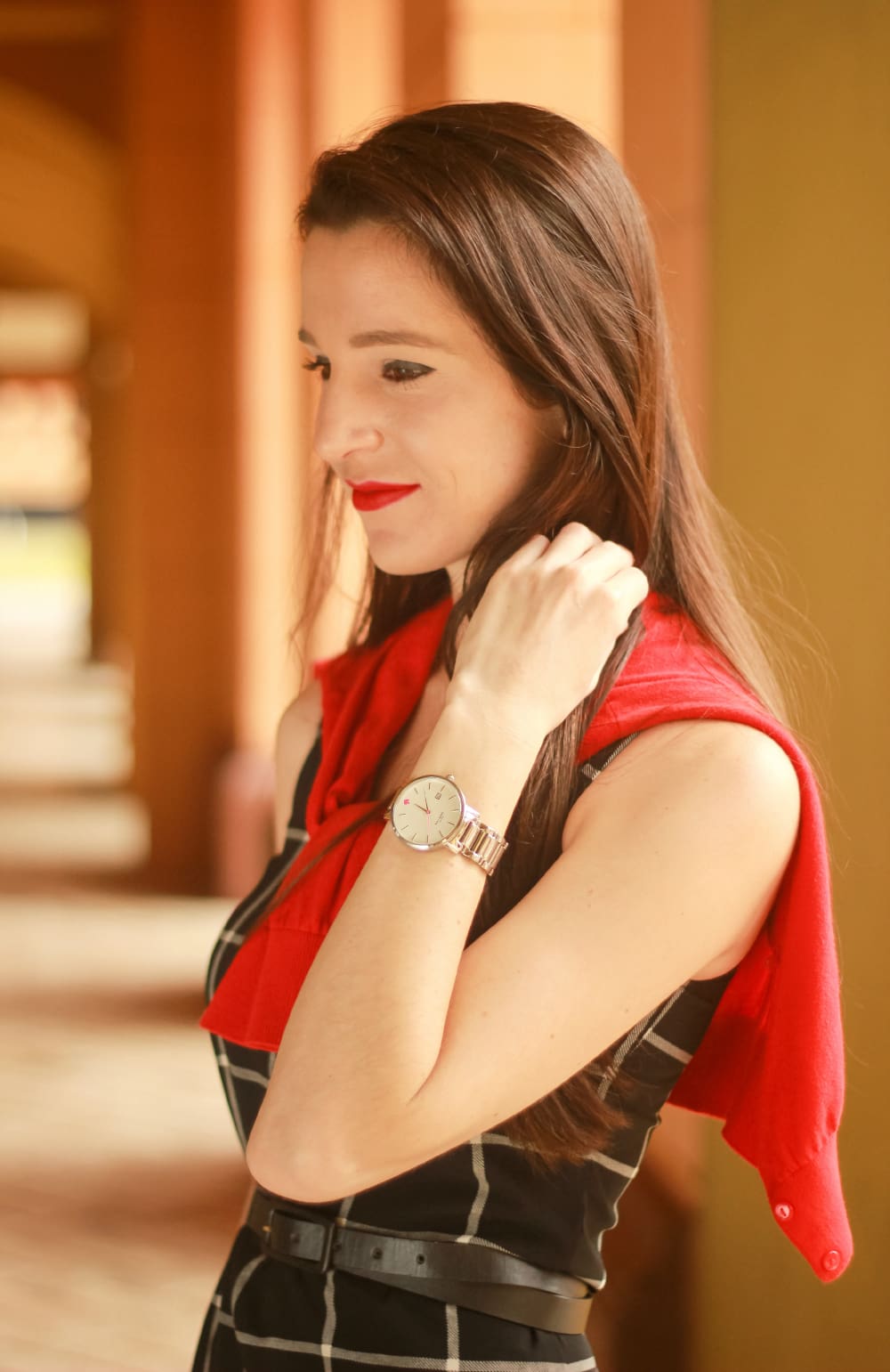 Red Cardigan Sweater, Winter Fashion, J. Crew Cardigan, Work Outfit, Holiday Work Outfit, Stephanie Ziajka, Diary of a Debutante