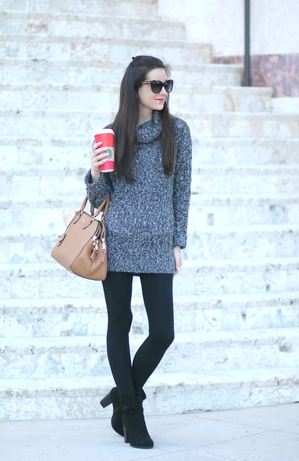 Chunky Charcoal Turtleneck, Charcoal Turtleneck Sweater, Merona Pullover Sweater, Winter Fashion, Stephanie Ziajka, Diary of a Debutante