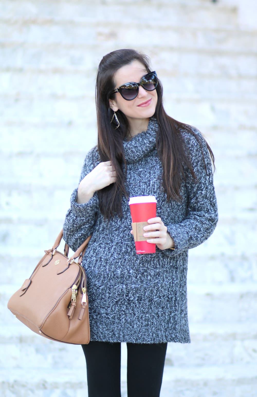 Chunky Charcoal Turtleneck, Charcoal Turtleneck Sweater, Merona Pullover Sweater, Winter Fashion, Stephanie Ziajka, Diary of a Debutante