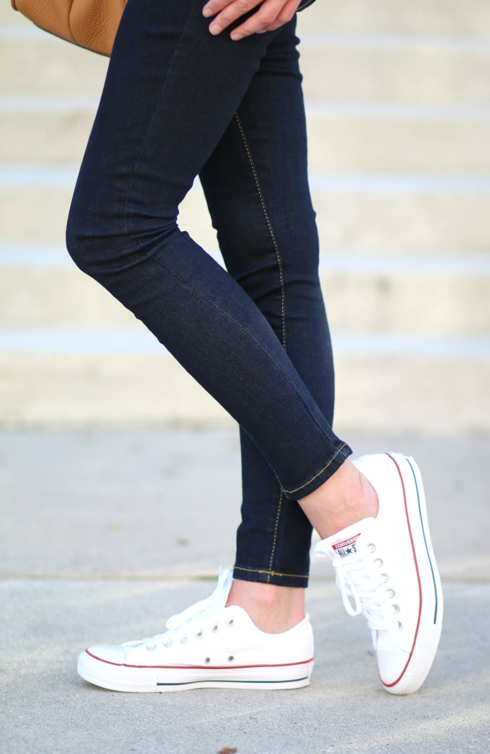 White Converse, Converse, Converse All Star Sneakers, Converse Chuck Taylor All Star Sneakers, DSW, Stephanie Ziajka, Diary of a Debutante