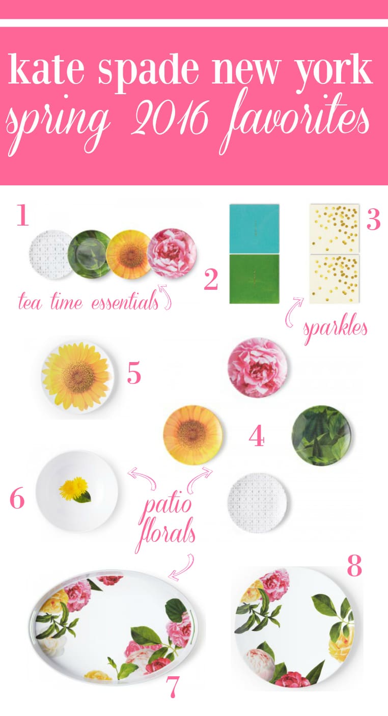 gifts for spring, Kate Spade Spring 2016 Collection, Kate Spade Spring, Kate Spade Tumblers, Monogrammed Tumblers, Stephanie Ziajka, Diary of a Debutante