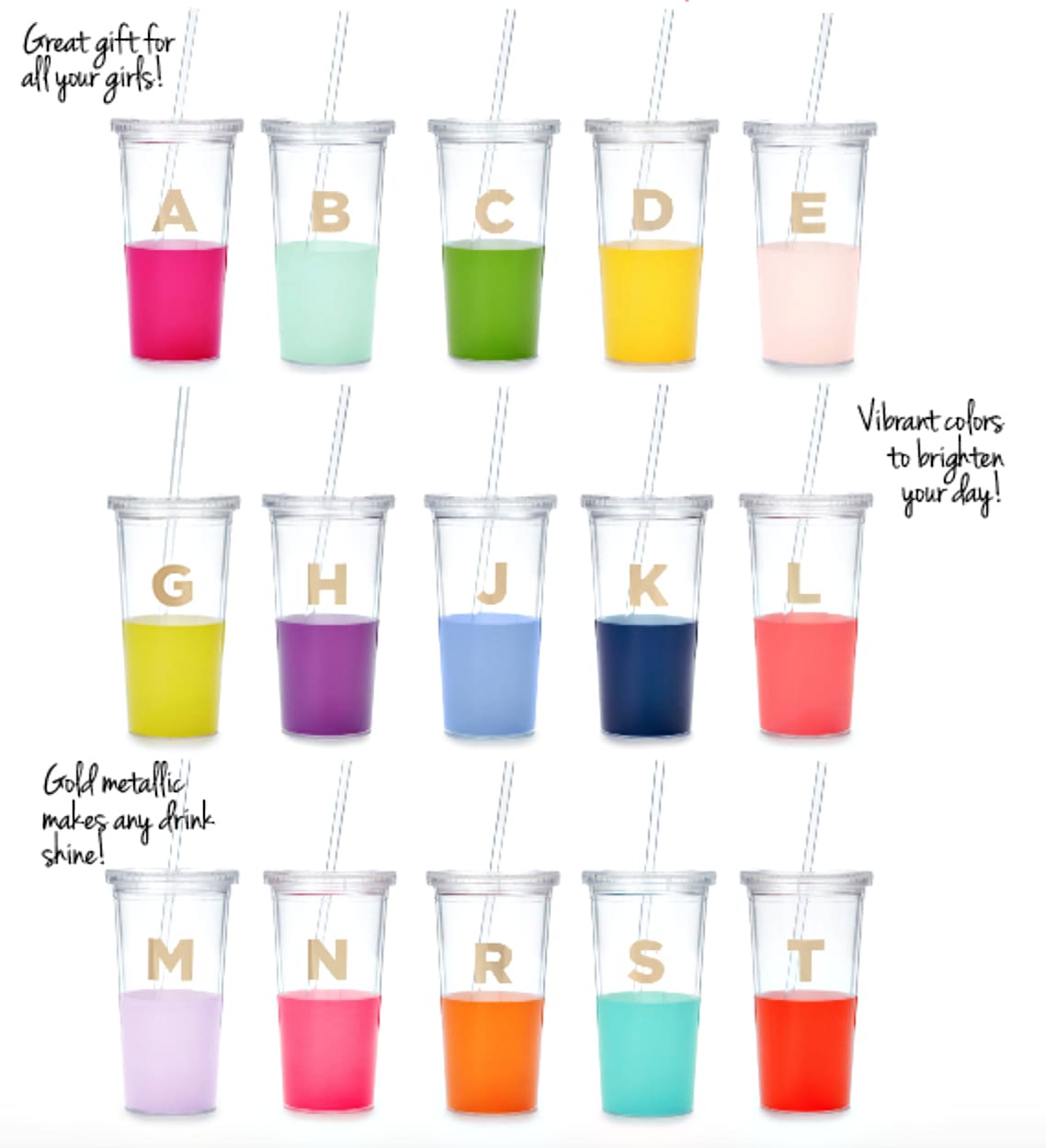 gifts for spring, Kate Spade Spring 2016 Collection, Kate Spade Spring, Kate Spade Tumblers, Monogrammed Tumblers, Stephanie Ziajka, Diary of a Debutante