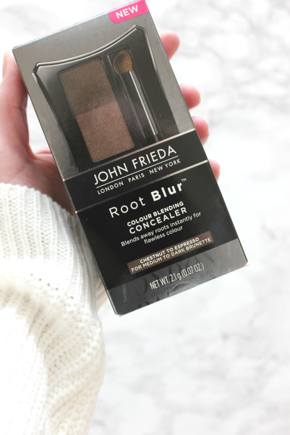 Blend Hair Roots, Affordable Way to Blend Hair Roots, John Frieda, John Frieda Root Blur, Stephanie Ziajka, Diary of a Debutante