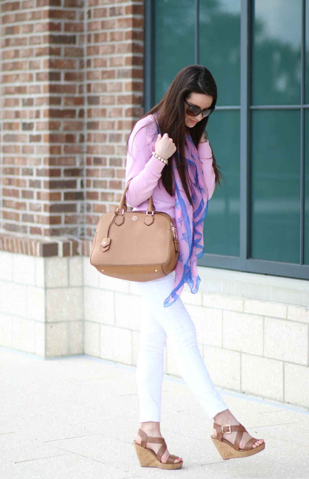 A bright, octopus patterned silk scarf from Terracotta New York that'll spruce up any spring outfit!