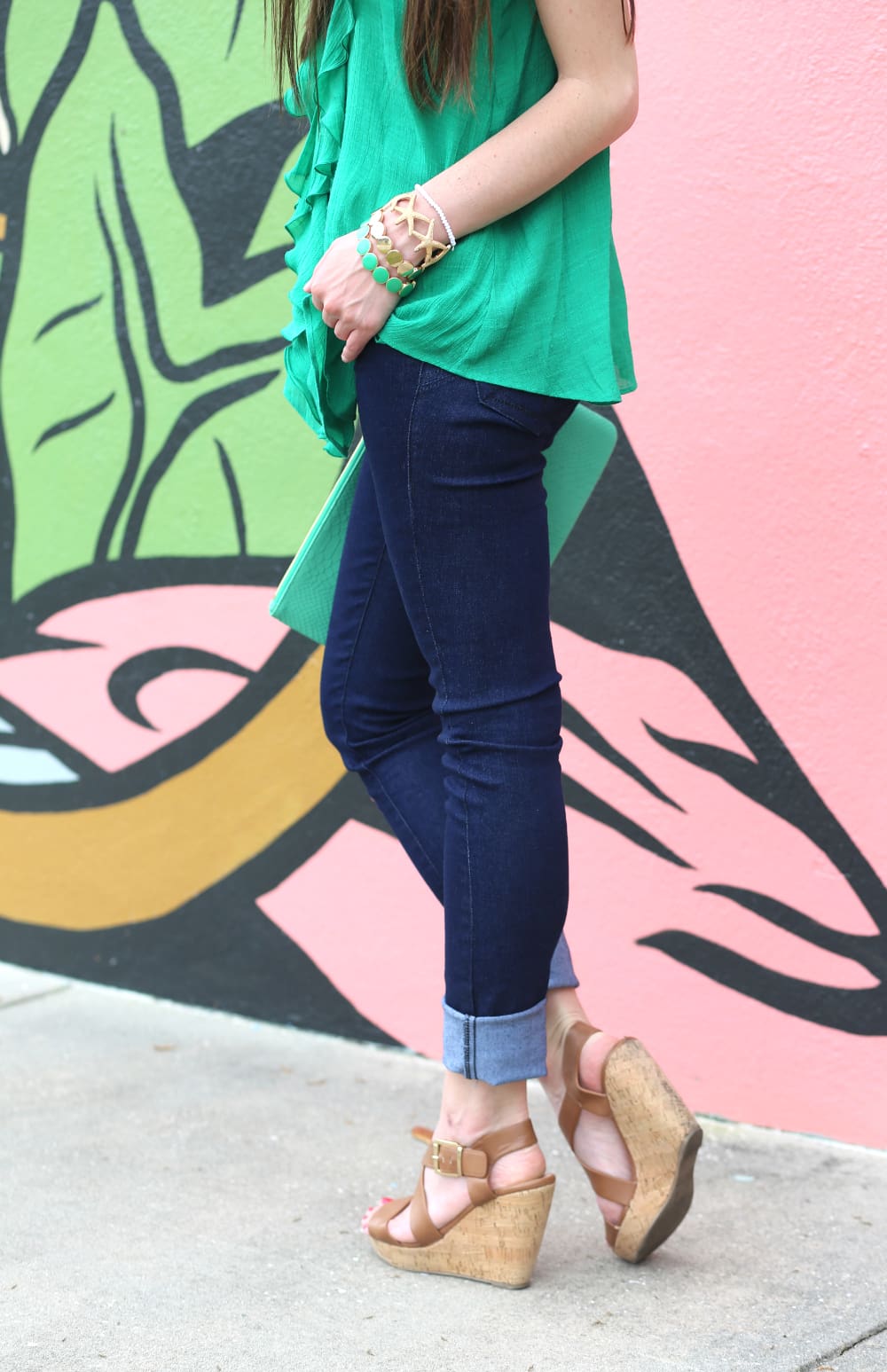 Designer Shapewear, Hourglass Angel, Flamingo Wall, Orlando Mural, Stephanie Ziajka, Diary of a Debutante