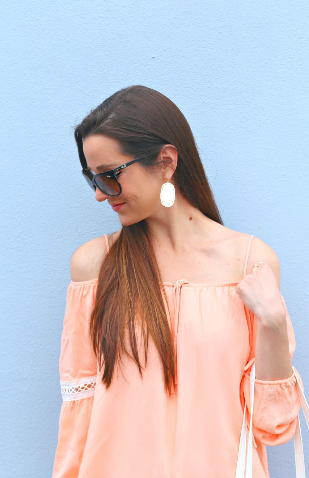 peach boho dress, Sakroots, Noa Elle, Sakroots Tote, Festival Dress, Spring Dress, Stephanie Ziajka, Diary of a Debutante