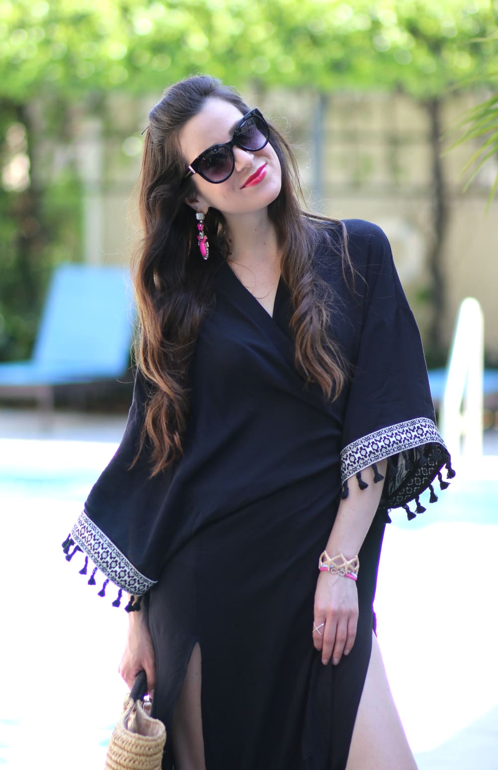 Coachella Kimono, Tassel Kimono, H&M Kimono, H&M Coachella, Coachella Outfit, Stephanie Ziajka, Diary of a Debutante