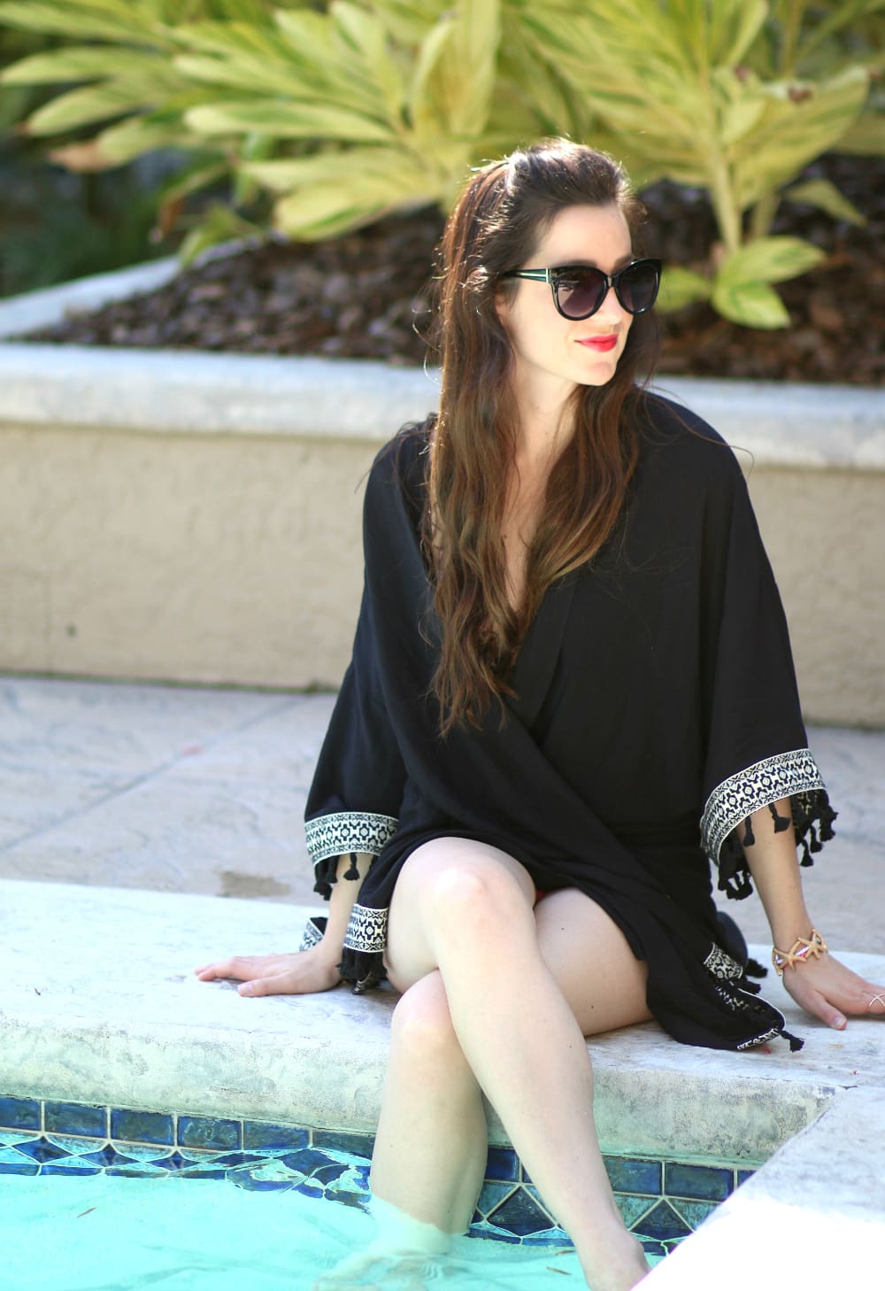 Coachella Kimono, Tassel Kimono, H&M Kimono, H&M Coachella, Coachella Outfit, Stephanie Ziajka, Diary of a Debutante