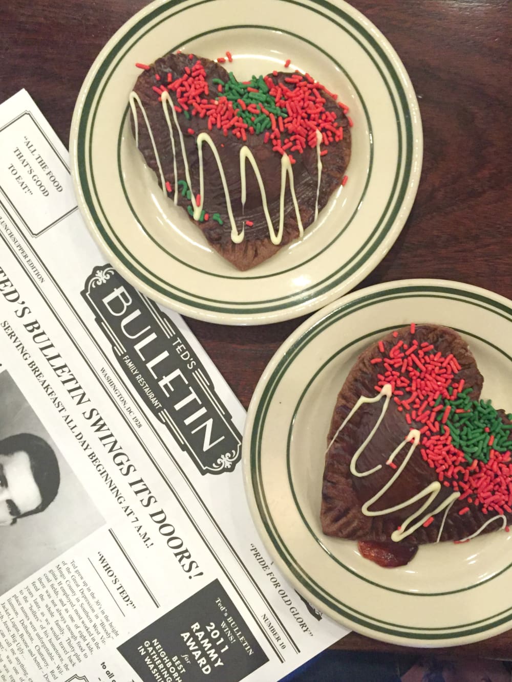 Ted's Bulletin, Ted's Bulletin Valentine's Day Pop Tarts, Ted's Bulletin Washington DC, Washington DC Travel Guide, DC Travel Guide, Stephanie Ziajka, Diary of a Debutante