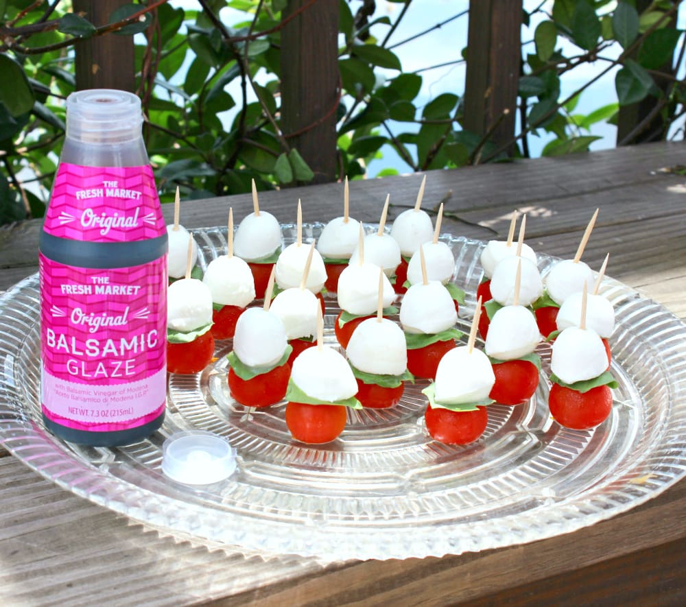 Looking for an easy summer appetizer? These caprese bites are a crowd favorite!