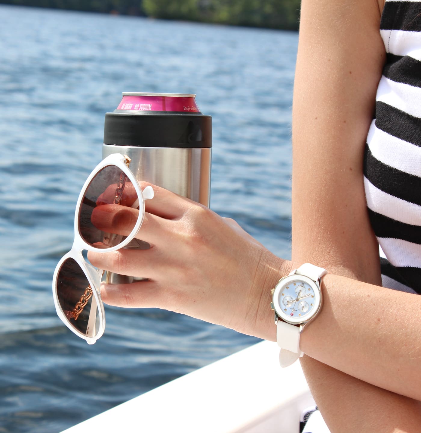 what to wear on a summer sailing date by southern fashion blogger Stephanie Ziajka from Diary of a Debutante, how to dress for sailing, first time sailing, what shoes to wear sailing, what to wear sailing, what to wear sailing in the summer