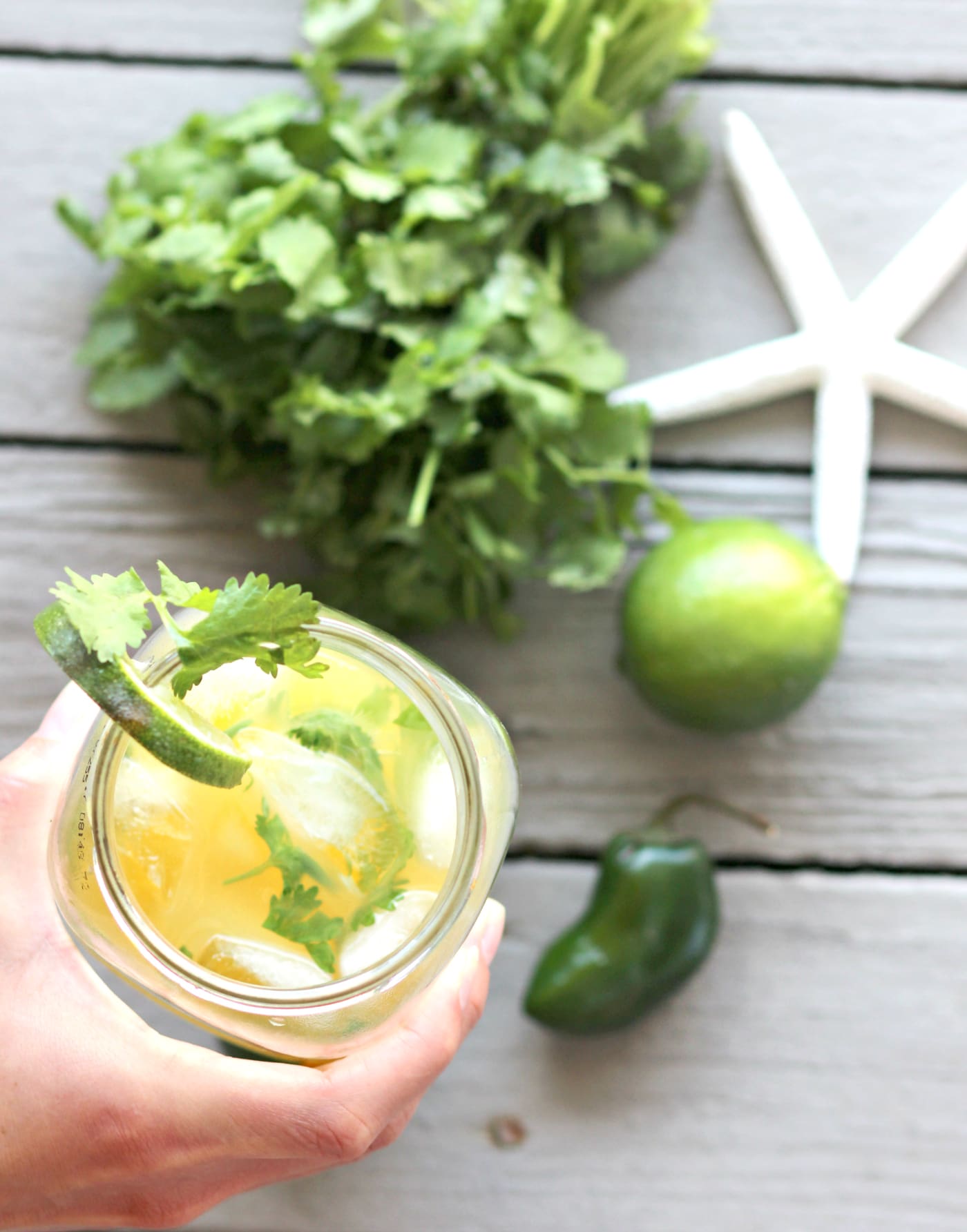 Blogger Stephanie Ziajka shares a mango jalapeno margarita recipe on Diary of a Debutante