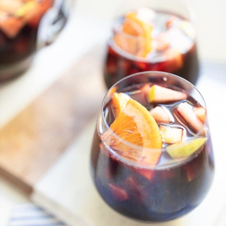 Apple Cinnamon Fall Sangria