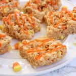Candy Corn Rice Krispie Treats