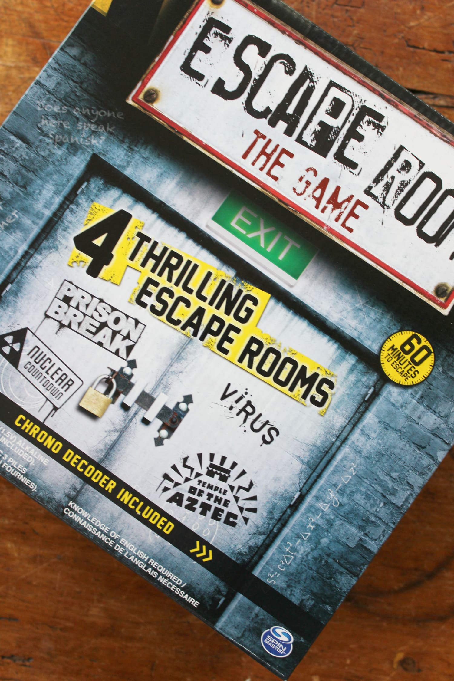 Host a fun and unique holiday game night with a new Escape Room game from Spin Masters