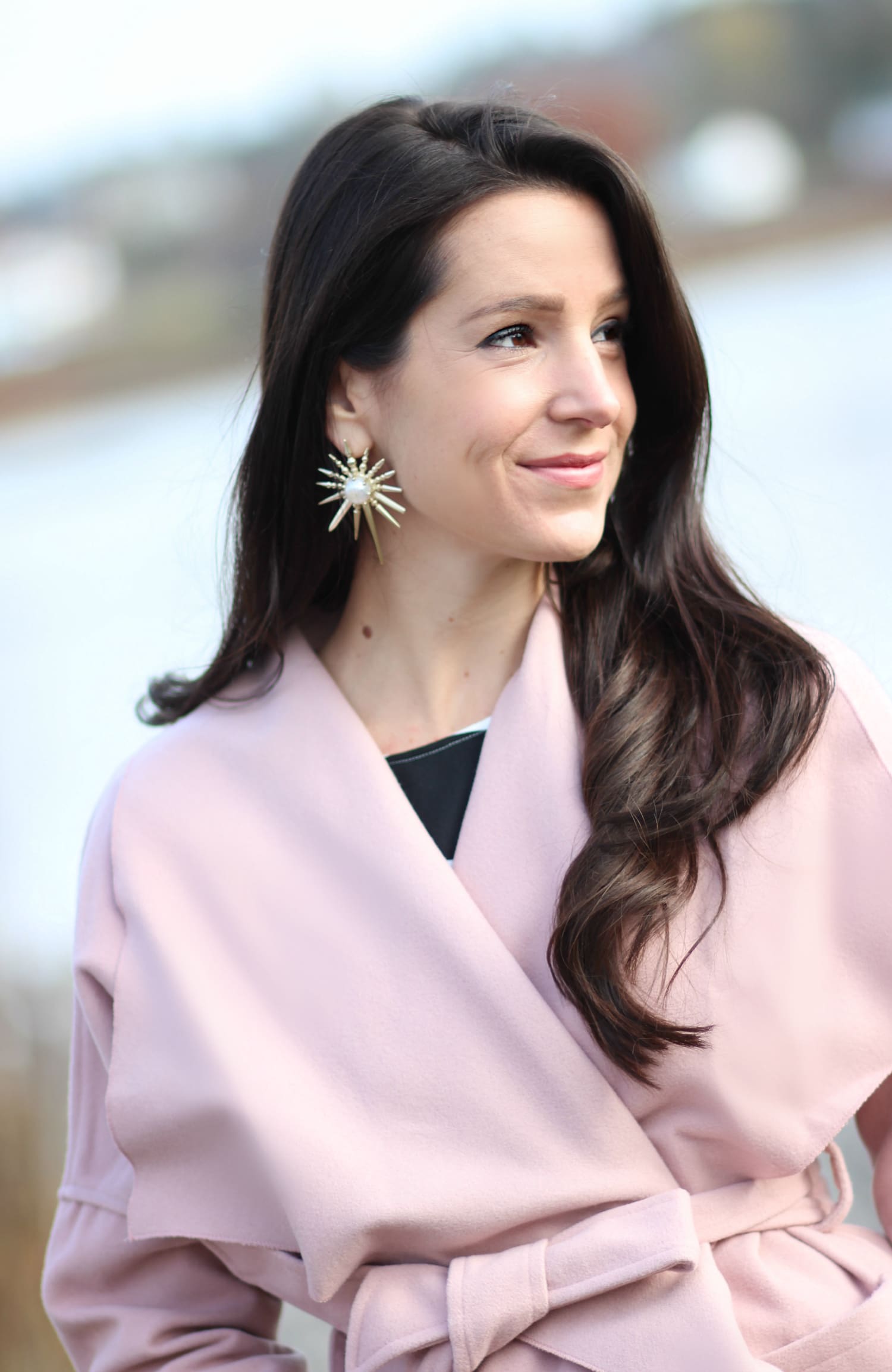 Affordable pink winter coat from SheIn