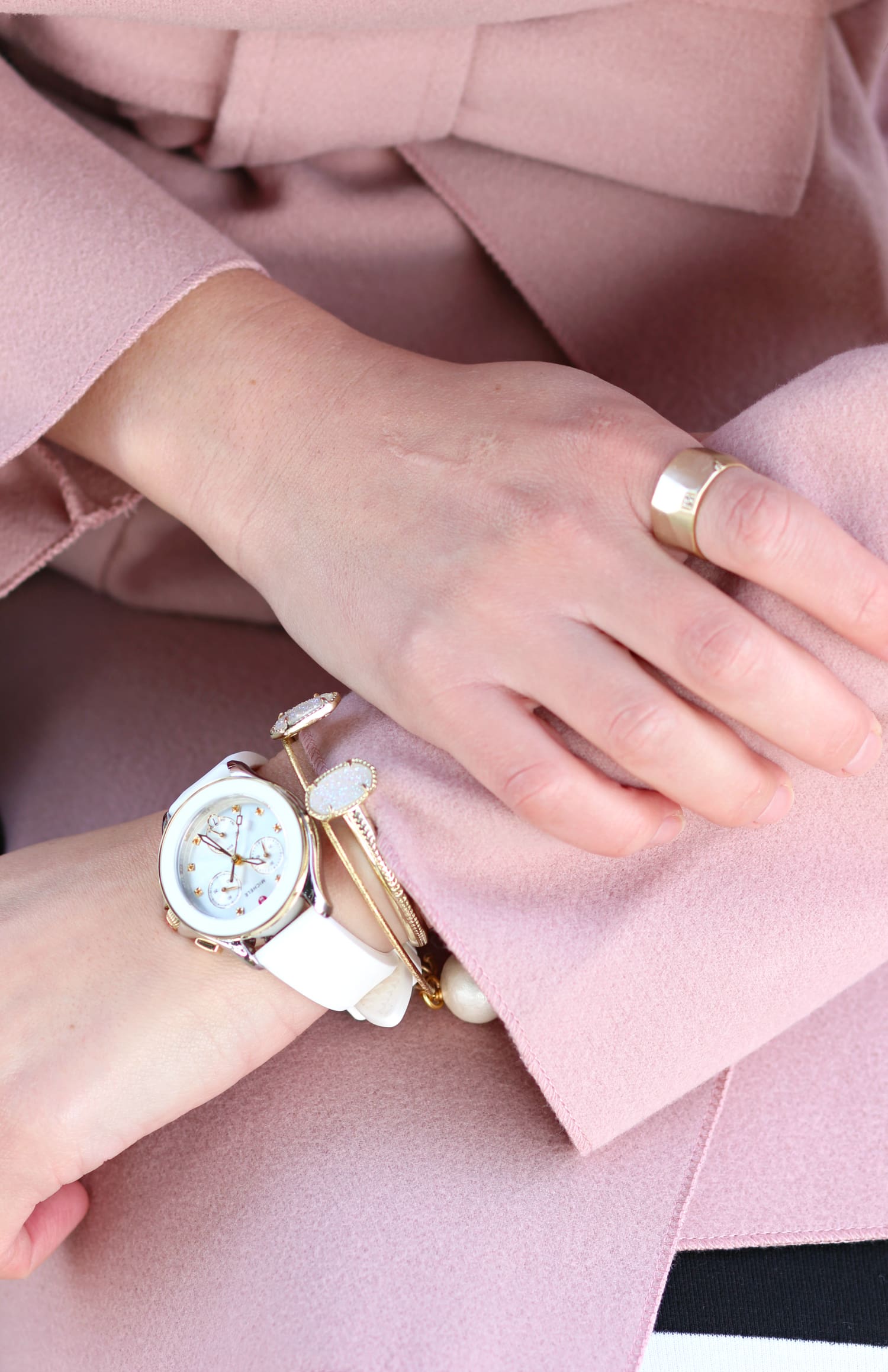 Affordable pink winter coat from SheIn