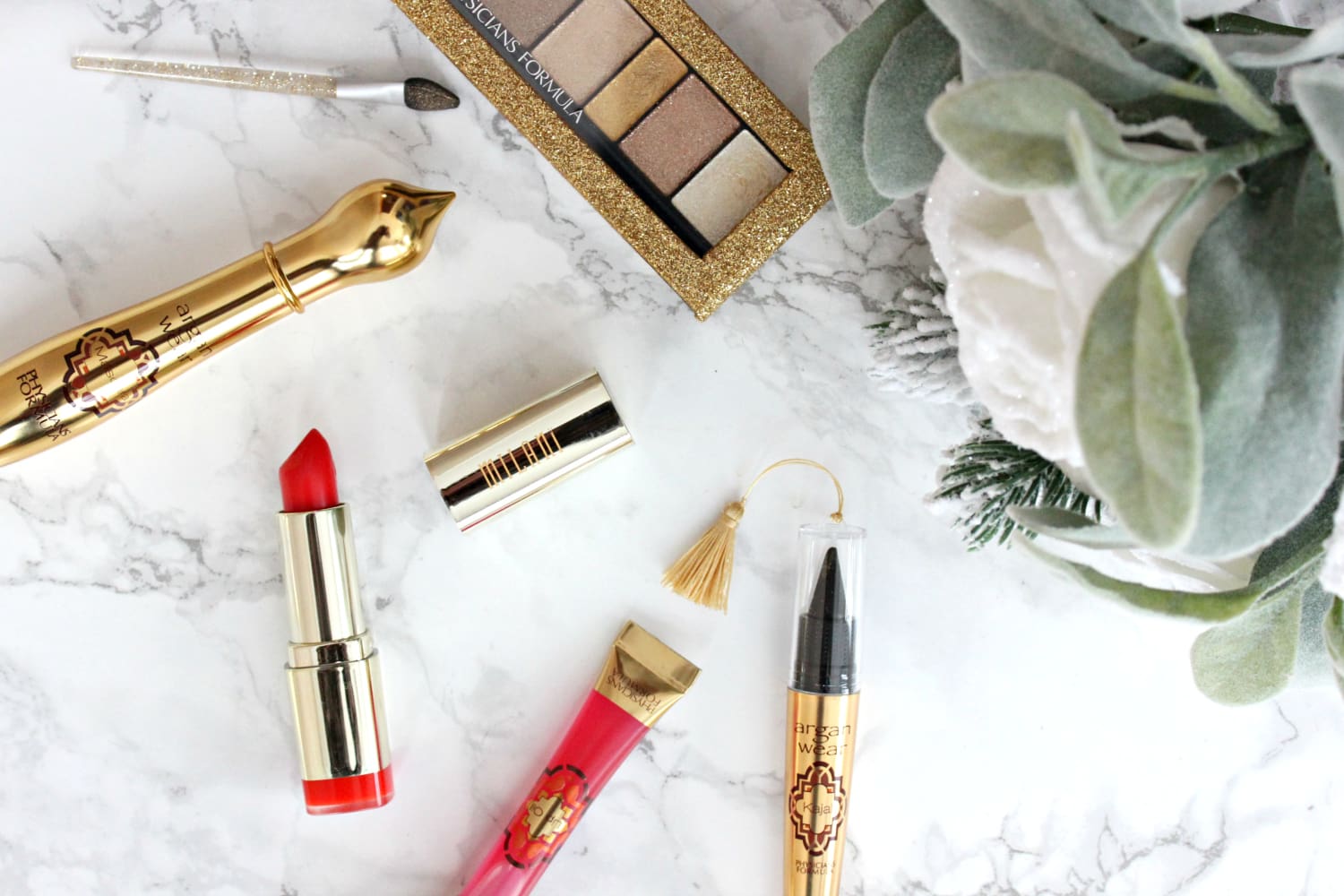 A fun and simple New Year's Eve makeup tutorial featuring affordable drugstore products