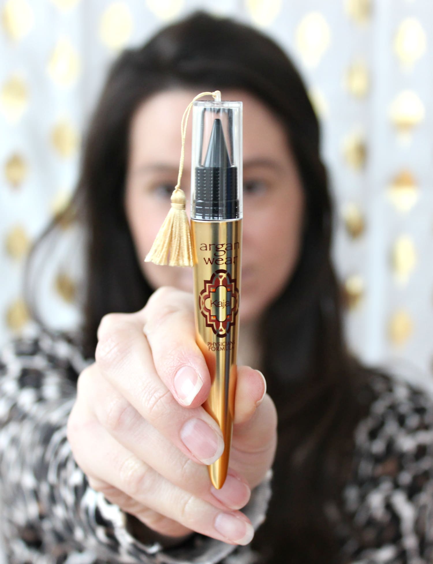 A fun and simple New Year's Eve makeup tutorial featuring affordable drugstore products