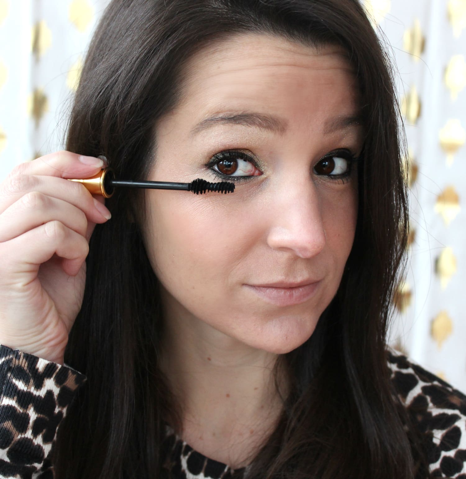 A fun and simple New Year's Eve makeup tutorial featuring affordable drugstore products