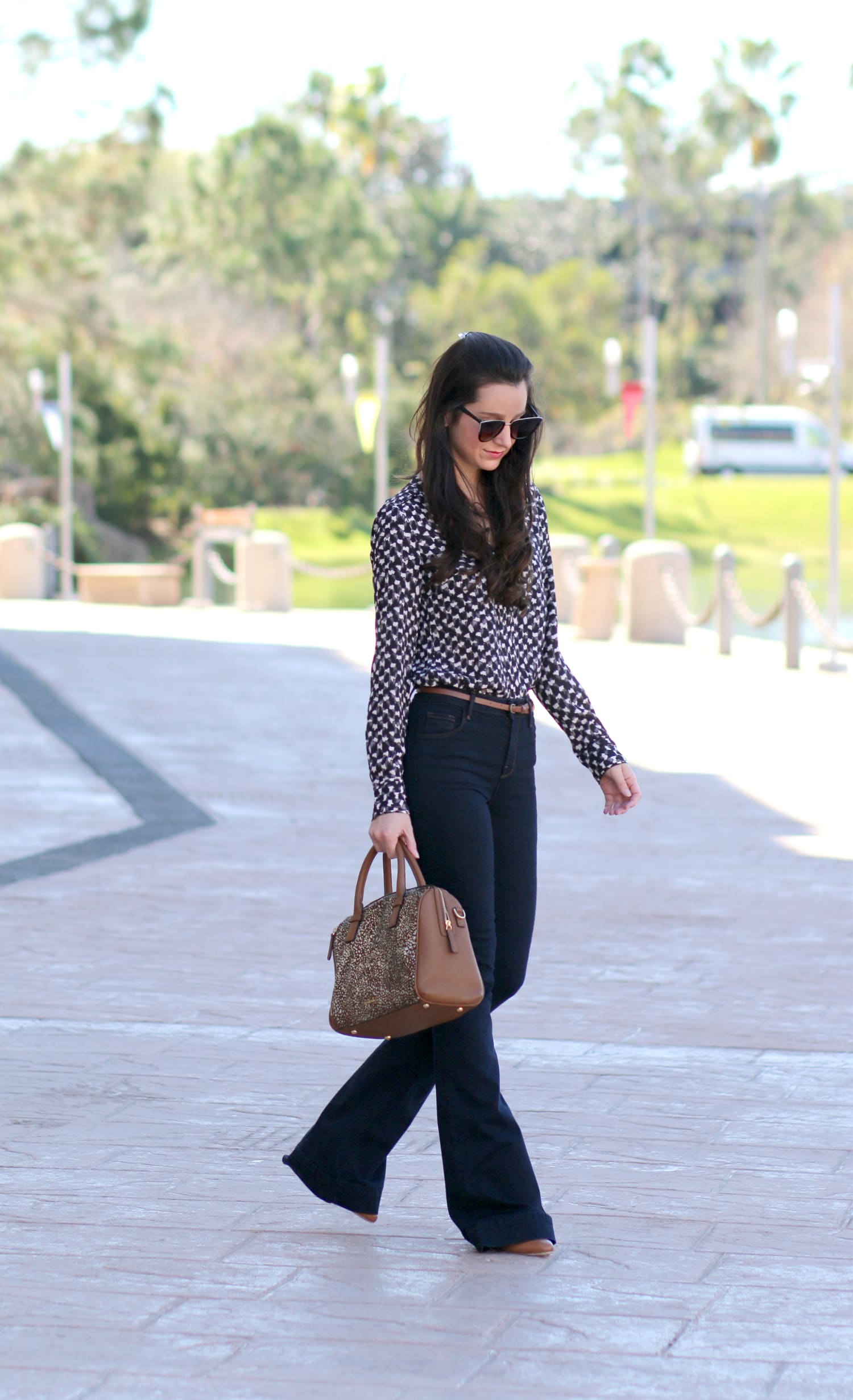 A versatile work top from Banana Republic that can be dressed up with jeans and heels or down with shorts and cute ballet flats