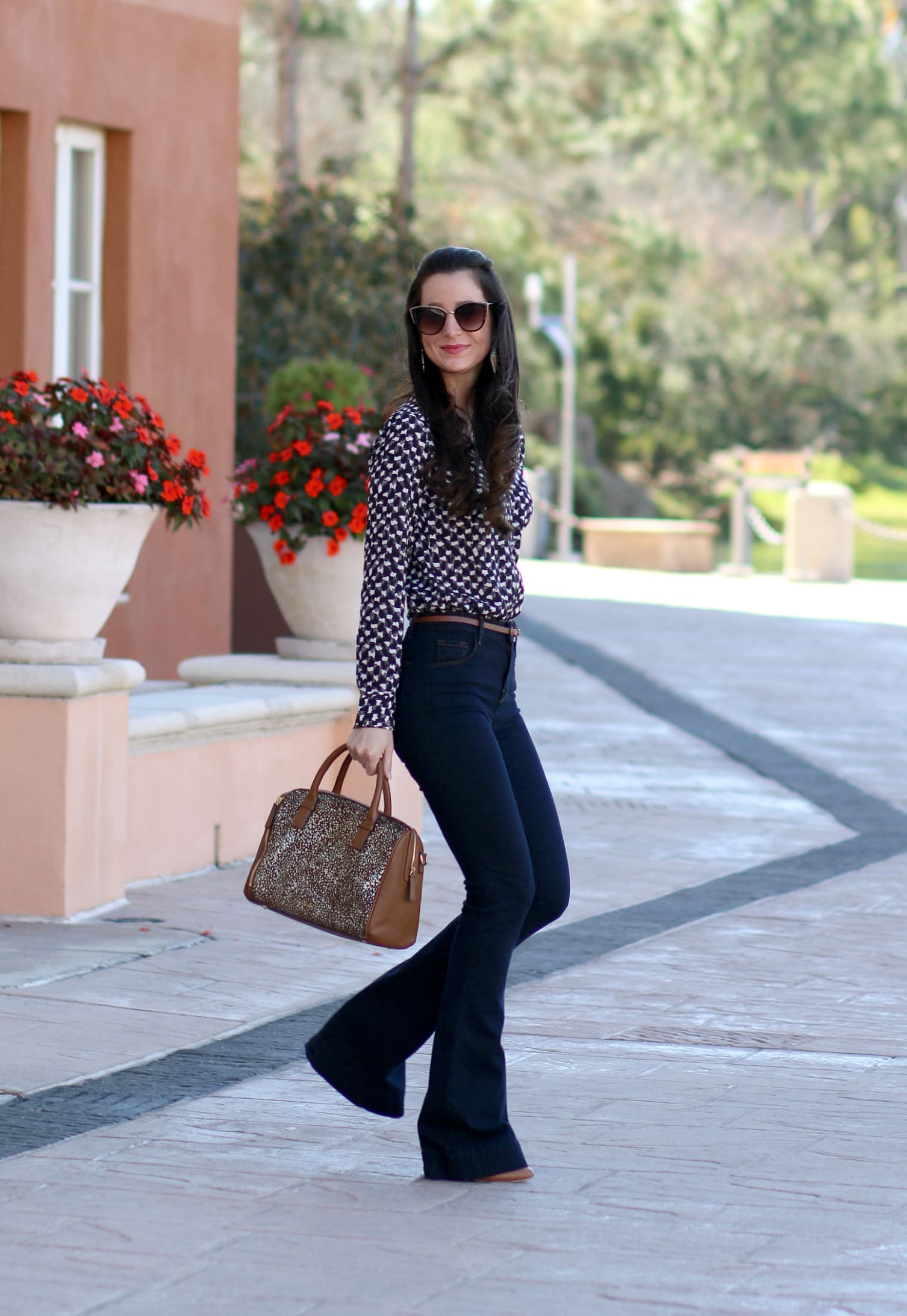 A versatile work top from Banana Republic that can be dressed up with jeans and heels or down with shorts and cute ballet flats