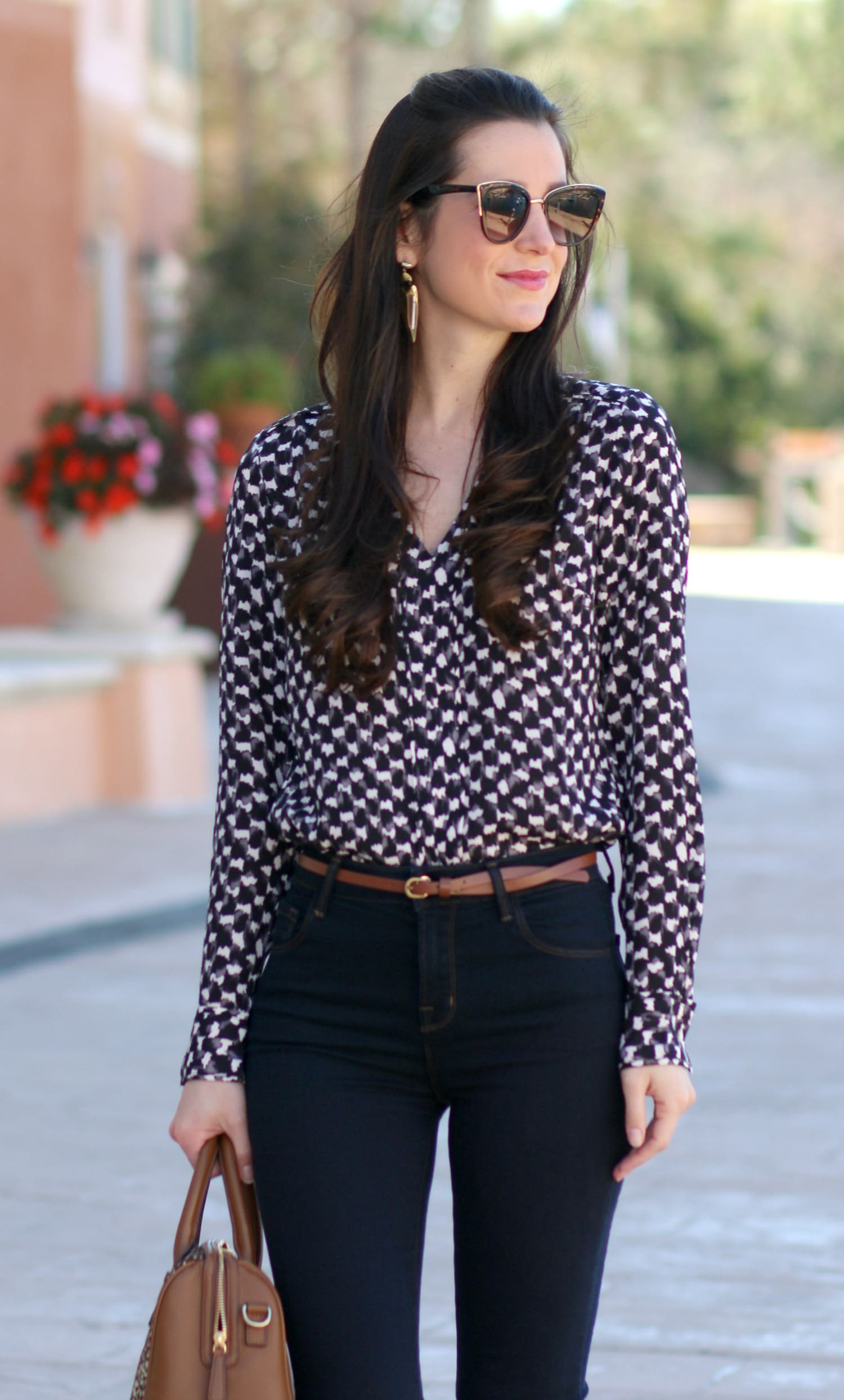 A versatile work top from Banana Republic that can be dressed up with jeans and heels or down with shorts and cute ballet flats