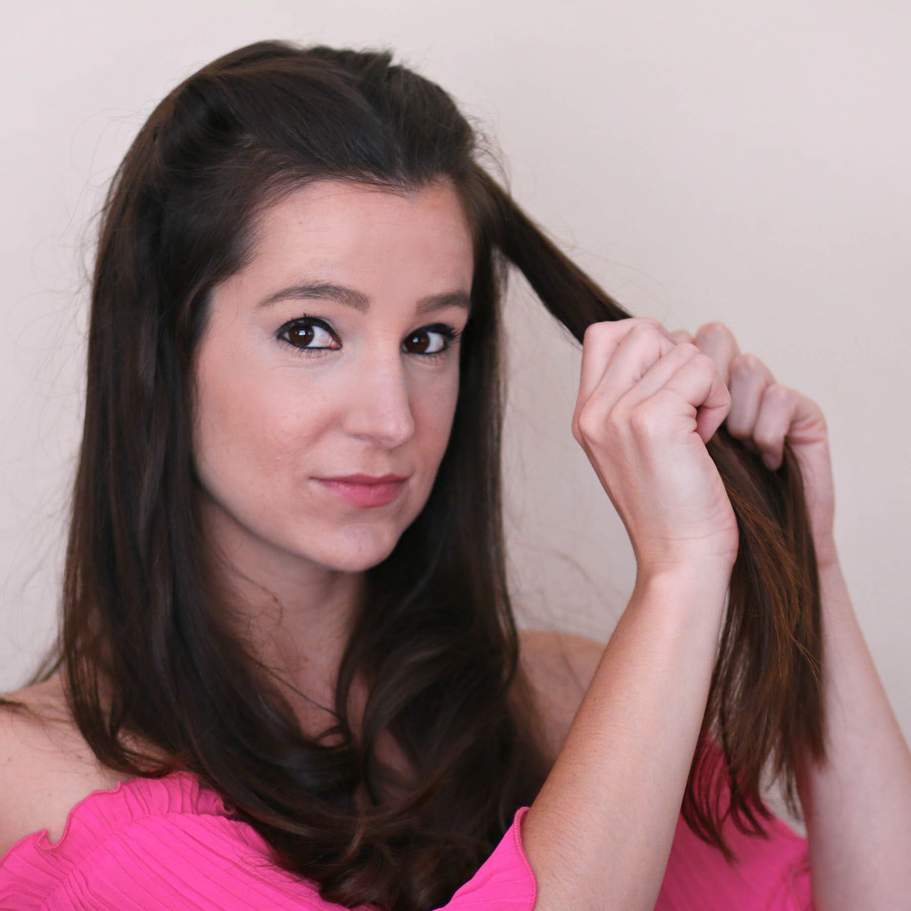 2 easy braided hairstyle for medium hair that take 5 minutes or less