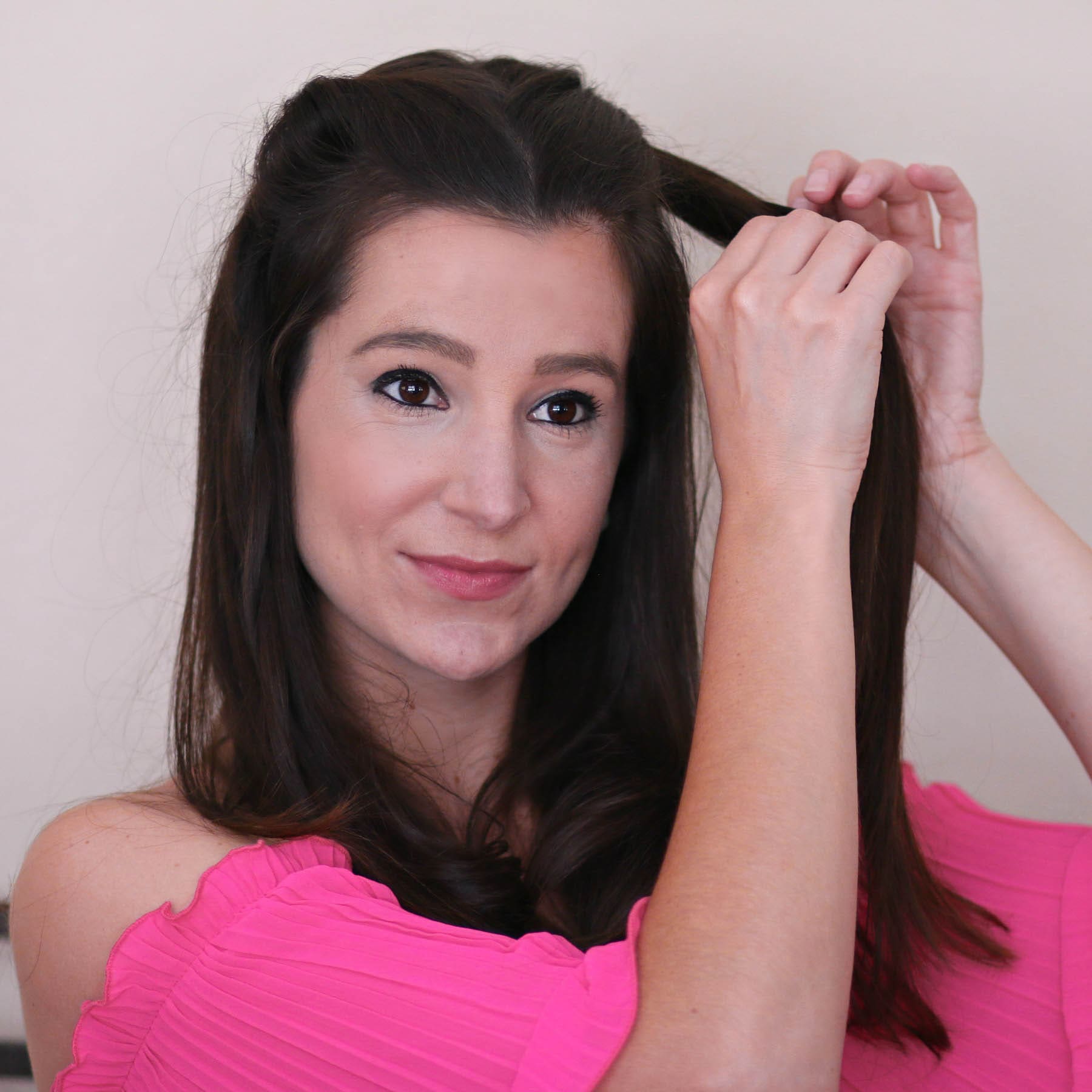 2 easy braided hairstyle for medium hair that take 5 minutes or less