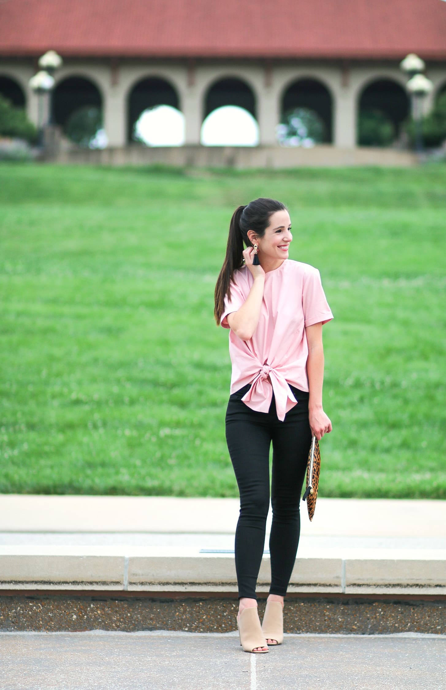 Best of the Nordstrom Anniversary Sale: Nordstrom BP Tie Front Blouse Best of the Nordstrom Anniversary Sale: Nordstrom BP Tie Front Blouse