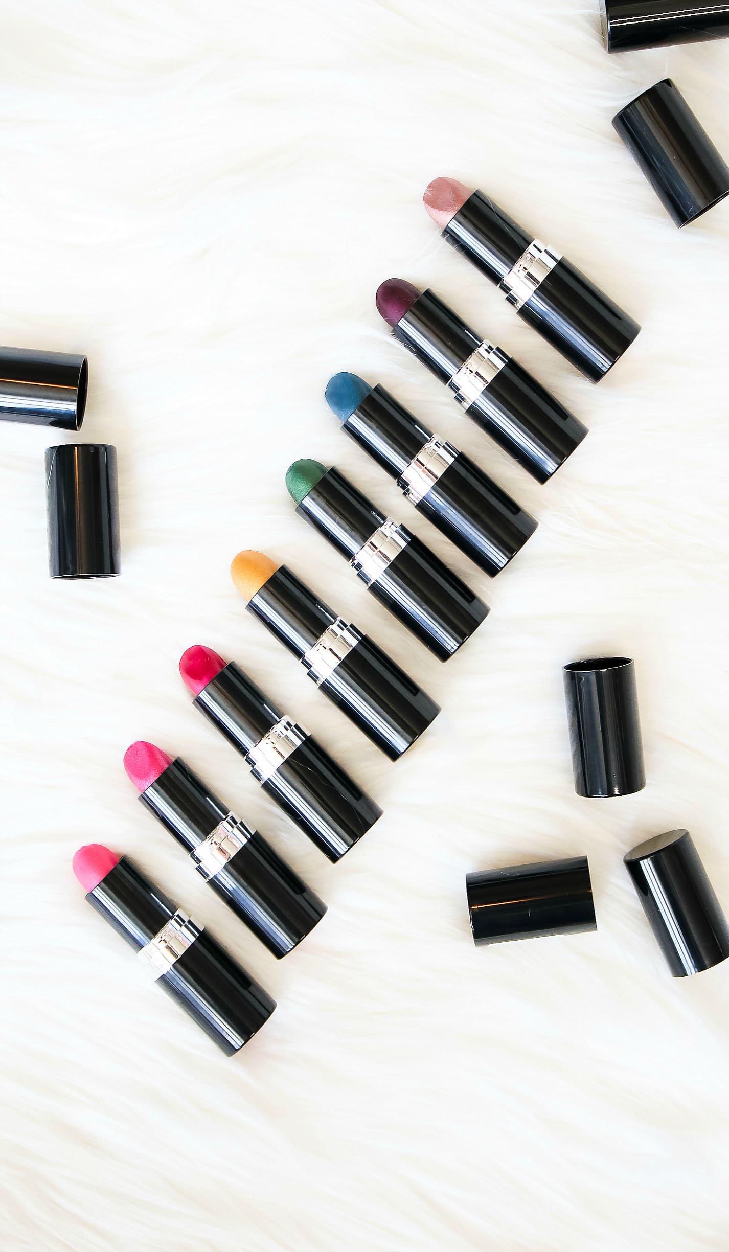 Essence Metal Shock Metallic Lipstick Swatches and Volume Stylist Mascara Review
