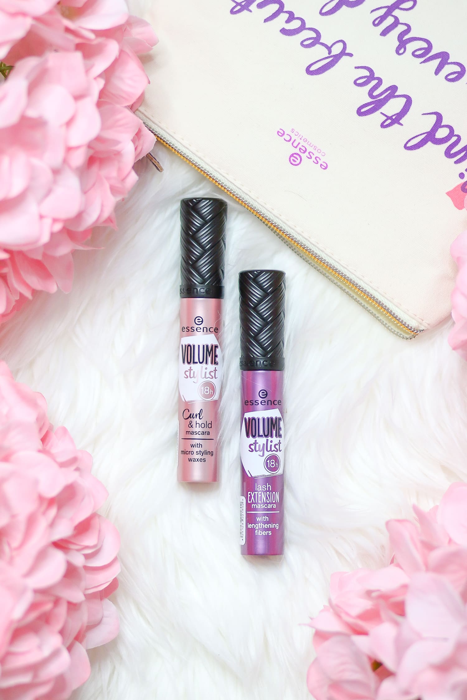 Essence Metal Shock Metallic Lipstick Swatches and Volume Stylist Mascara Review