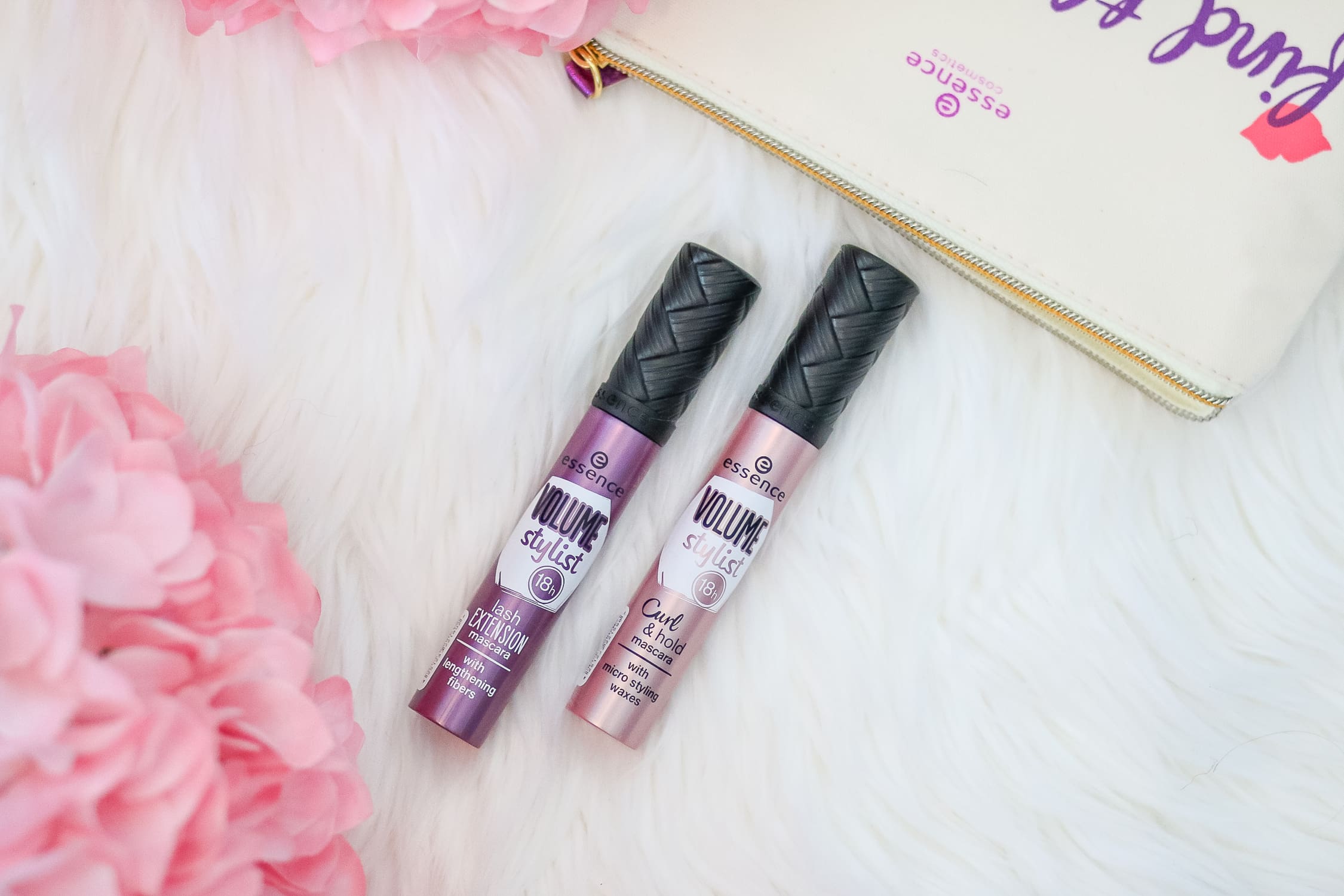 Essence Metal Shock Metallic Lipstick Swatches and Volume Stylist Mascara Review