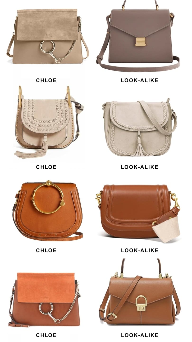 Affordable fashion blogger Stephanie Ziajka shares her favorite Chloe inspired bags on Diary of a Debutante