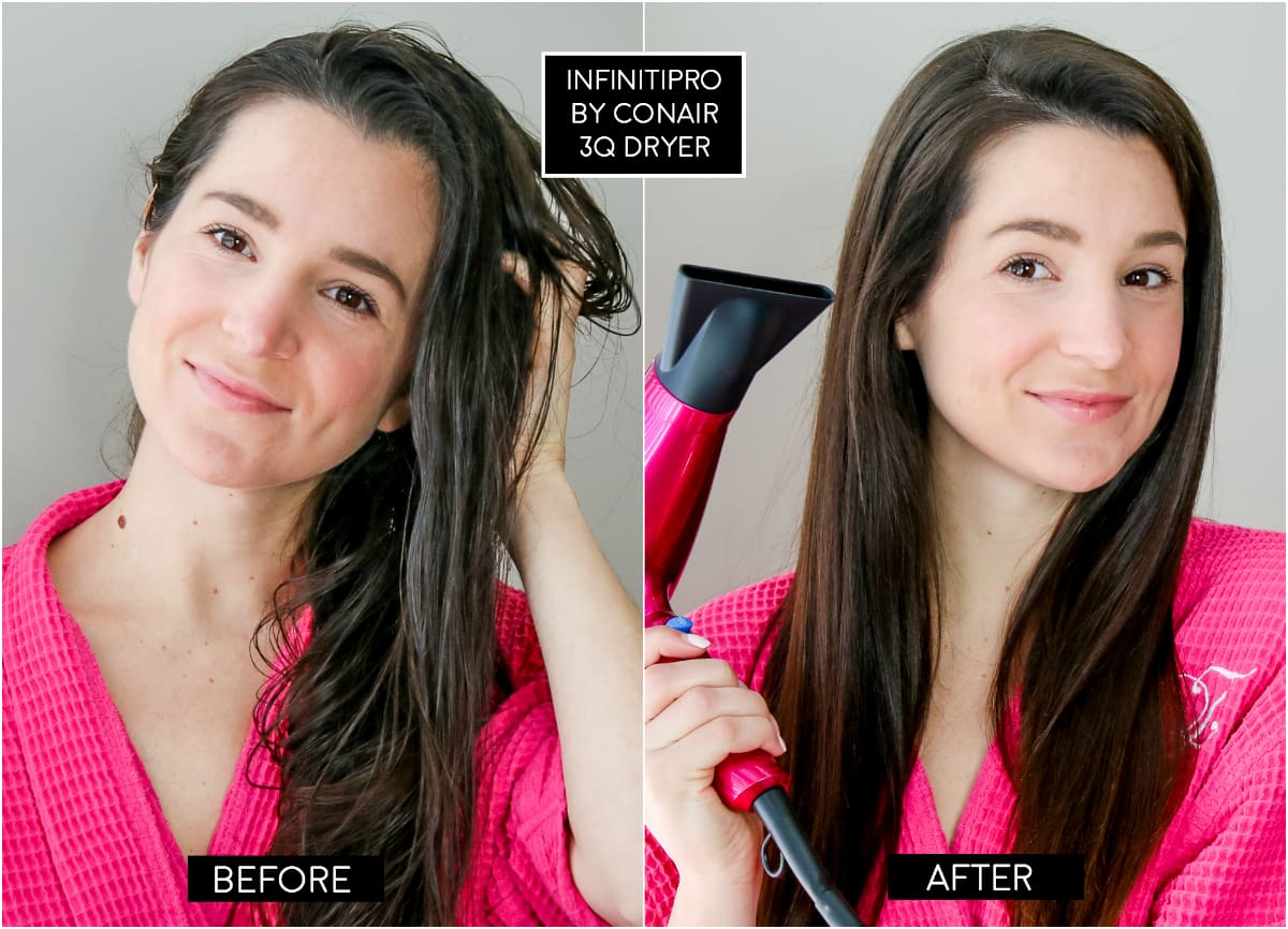 Conair 3Q blow dryer and Conair 2-in-1 styler review | How to use the InfinitiPRO by Conair 2-in-1 Styler | How to use the InfinitiPRO by Conair 3Q Compact Styler | The best blow dryer for thick coarse hair and best 2-in-1 styler from Conair | Conair's best hair styling tools for women | The Countdown to Styling: 2 Conair Styling tools Every Girl Needs to Try by blogger and retired beauty queen Stephanie Ziajka from Diary of a Debutante