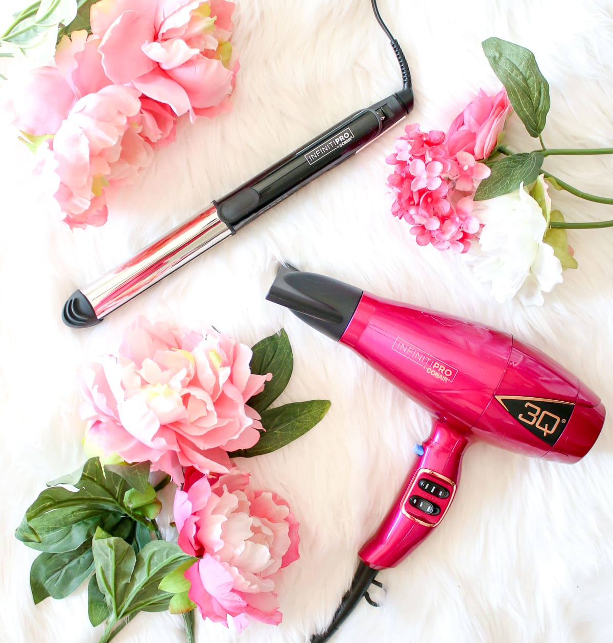 Conair 3Q blow dryer and Conair 2-in-1 styler review | How to use the InfinitiPRO by Conair 2-in-1 Styler | How to use the InfinitiPRO by Conair 3Q Compact Styler | The best blow dryer for thick coarse hair and best 2-in-1 styler from Conair | Conair's best hair styling tools for women | The Countdown to Styling: 2 Conair Styling tools Every Girl Needs to Try by blogger and retired beauty queen Stephanie Ziajka from Diary of a Debutante