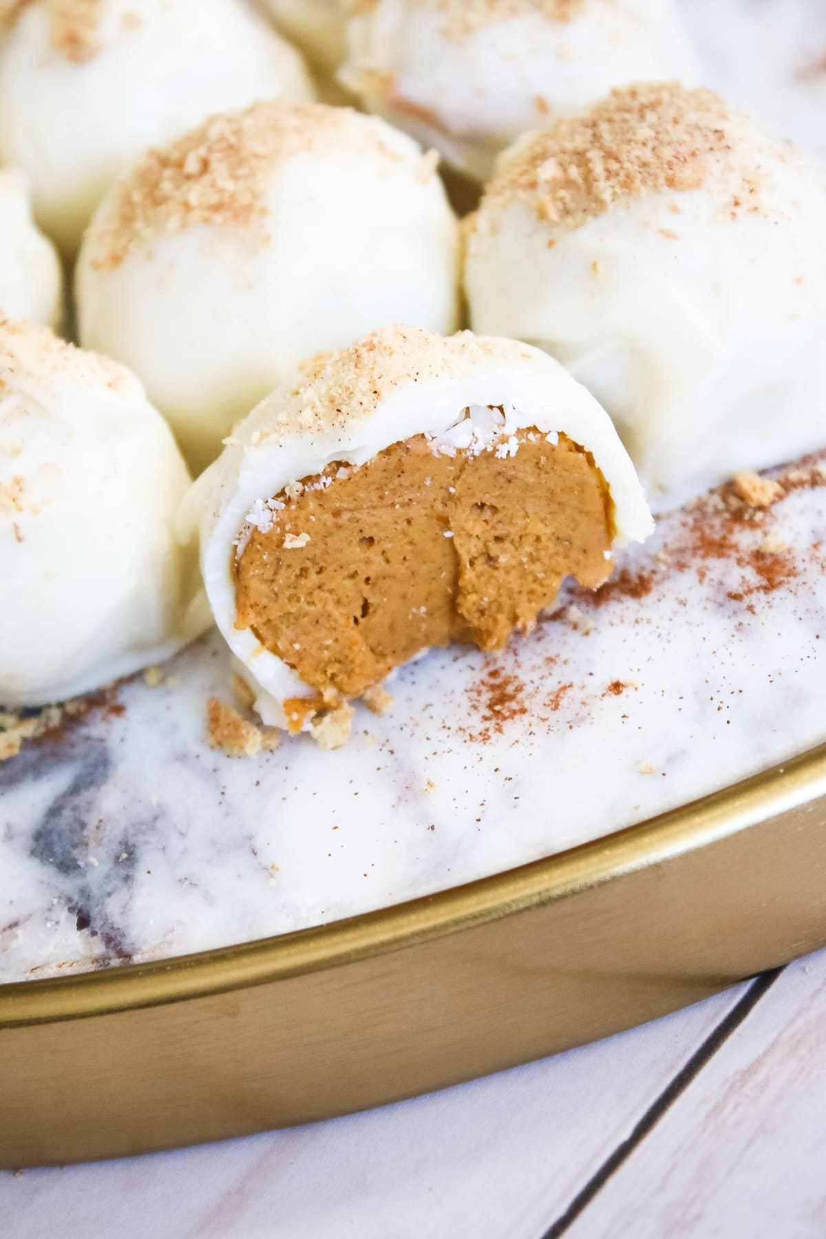 Southern blogger Stephanie Ziajka shows how to make truffles no bake on Diary of a Debutante
