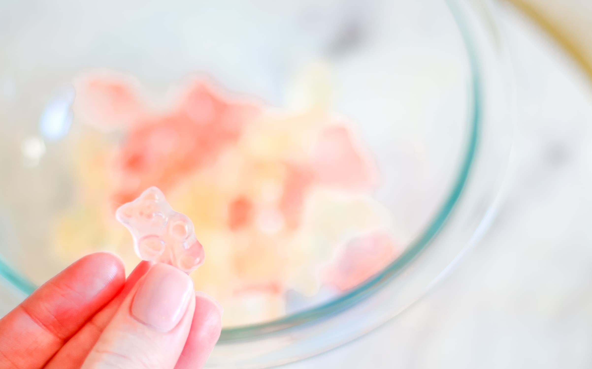 How to make champagne gummy bears by southern lifestyle blogger Stephanie Ziajka from Diary of a Debutante, easy champagne soaked gummy bears recipe using Sugarfina Champagne Bears Gummy Candy