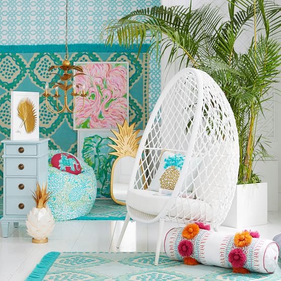 The best of the Lilly Pulitzer for Pottery Barn Home Collection by southern lifestyle blogger Stephanie Ziajka from Diary of a Debutante, Lilly Pulitzer for Pottery Barn review, Lilly Pulitzer for PB Teen review